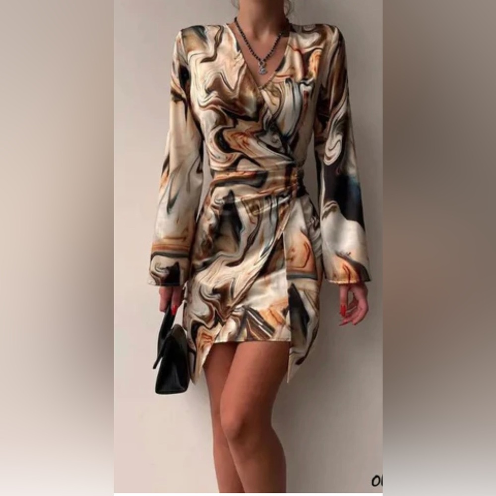 NWT. Wrap around dress. Small.